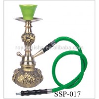 Hot selling Green Small Resin Pot Unique Party Decoration Wave Hookah