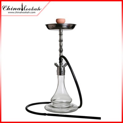 hot selling premium stainless steel and glass shisha